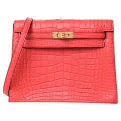 Hermès Anémone Evercolor Kelly Danse II with PHW For Sale at 1stDibs