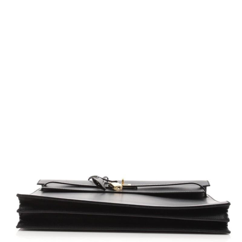 Hermes Kelly Depeche Tasche Courchevel 38 für Damen oder Herren