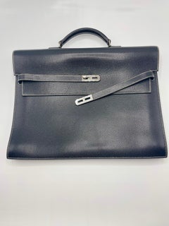 Hermès Kelly Depeche Epsom Bleu foncé 38cm