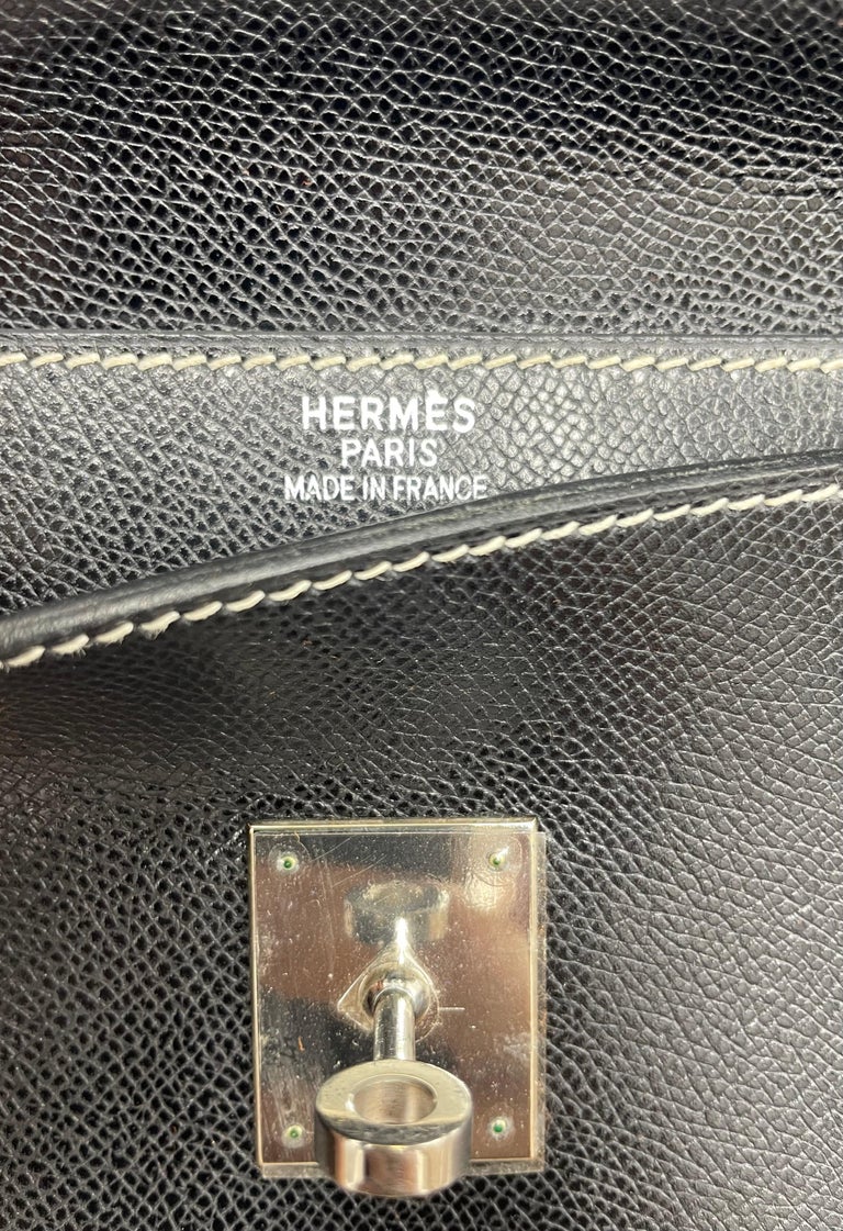 Hermes Kelly Depeche Bag Epsom 34 at 1stDibs