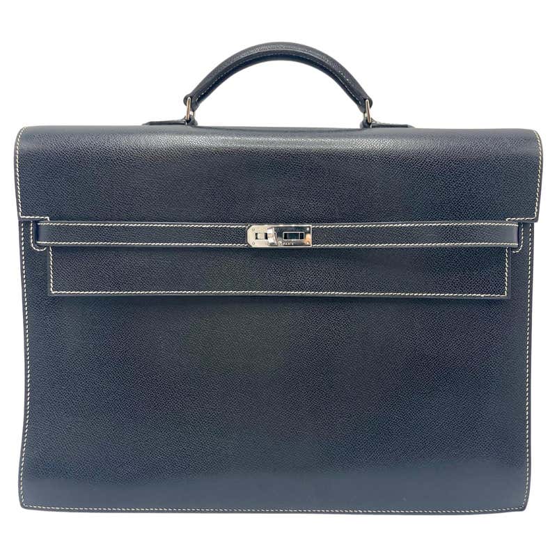 Neo Alexander Briefcase Taiga Leather at 1stDibs