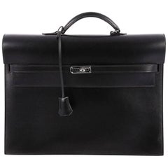Hermès Kelly Depeche Sac à main Box Calf 38