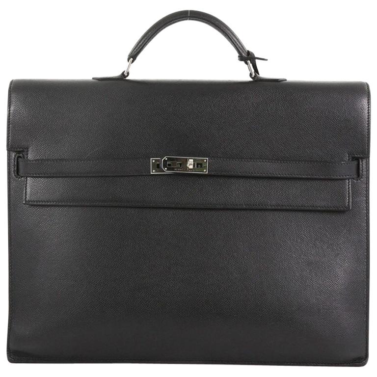 Hermes Kelly Depeche Handbag Epsom 38