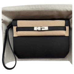 Hermes Kelly Depeches 25 Etui Schwarz