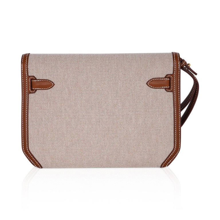 Hermes Kelly Depeches Pouch Togo 25 at 1stDibs