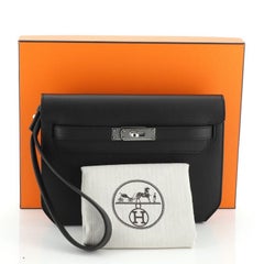 Hermes Kelly Depeches Pouch Epsom 25