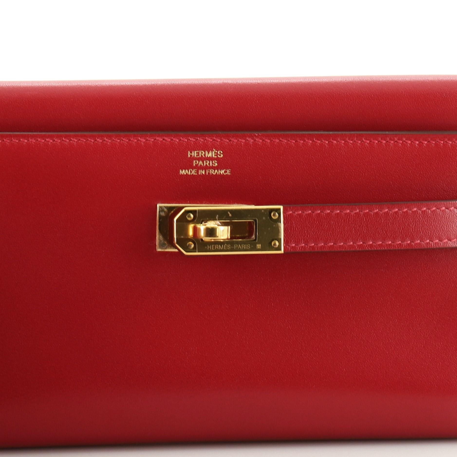 Hermes Kelly Depliant Wallet 2