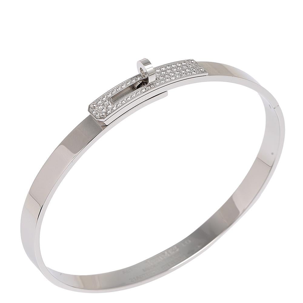 hermes kelly bracelet diamond