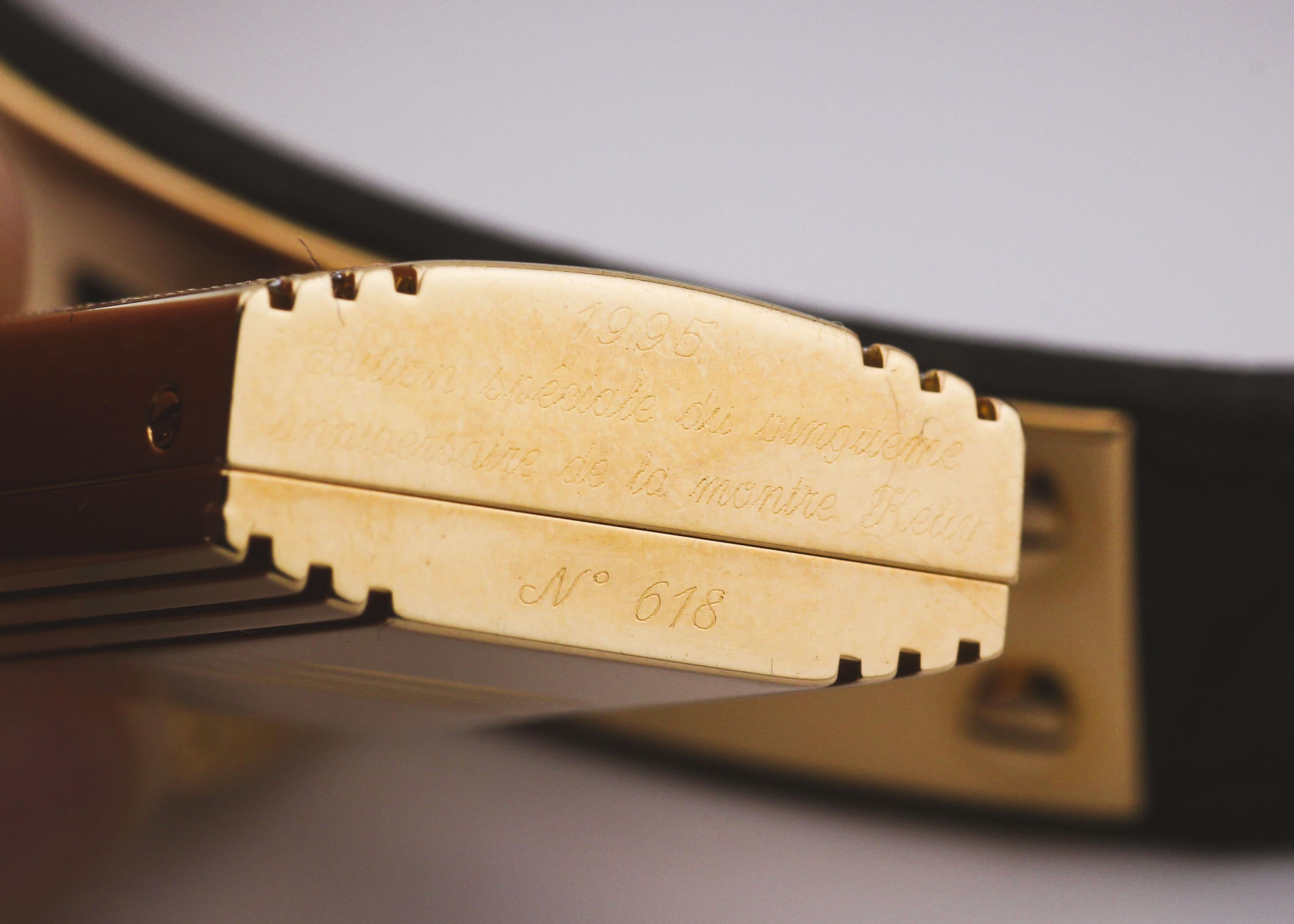 Hermes Kelly Diamond 18K Yellow Gold Wristwatch 4