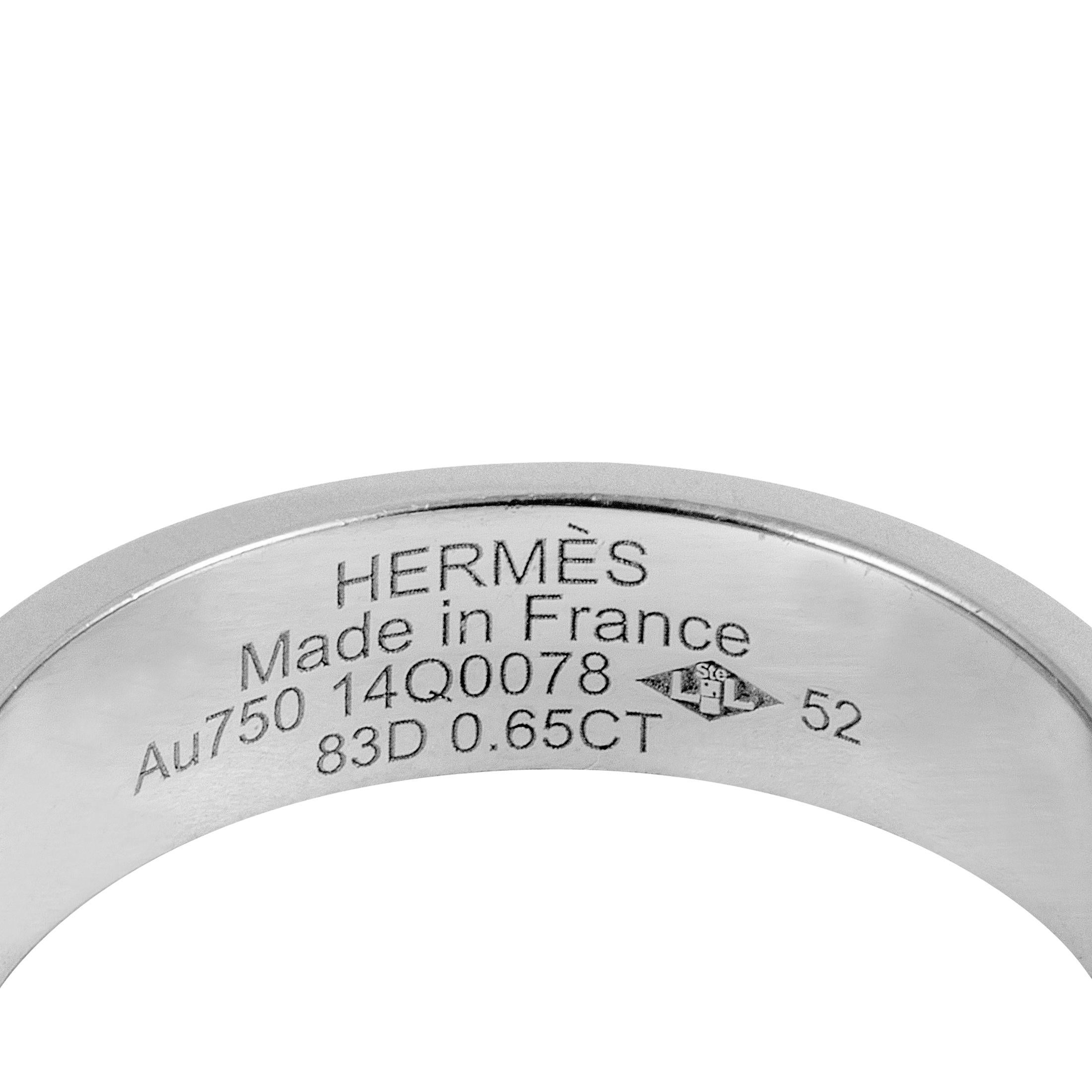 hermès kelly ring diamond