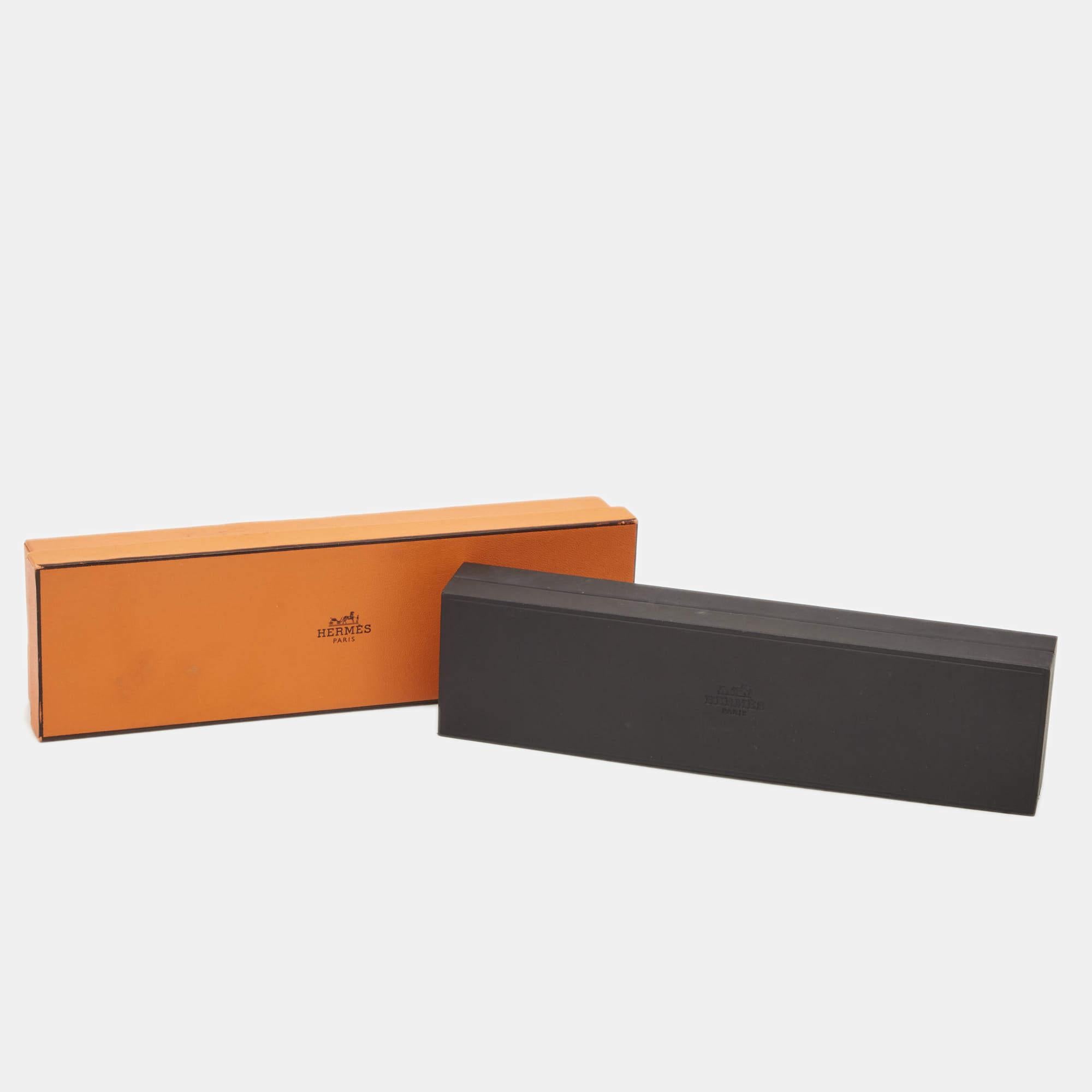 Hermès Kelly Diamonds 18k Gelbgold breites Armband SH 4