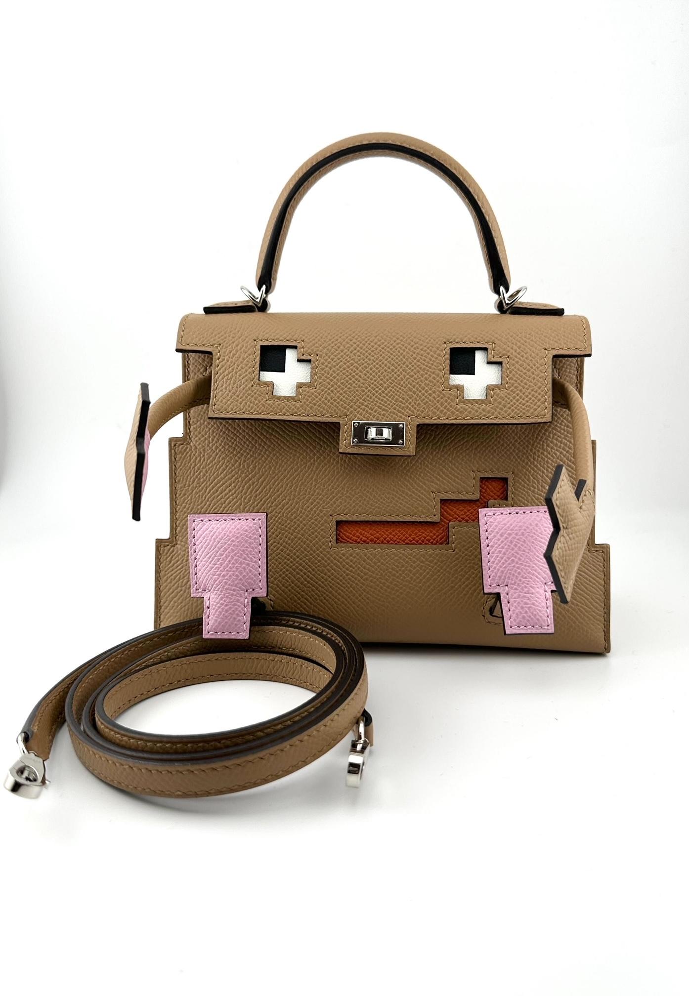 Hermes Kelly Doll Quelle Idole Picto Epsom Chai 3