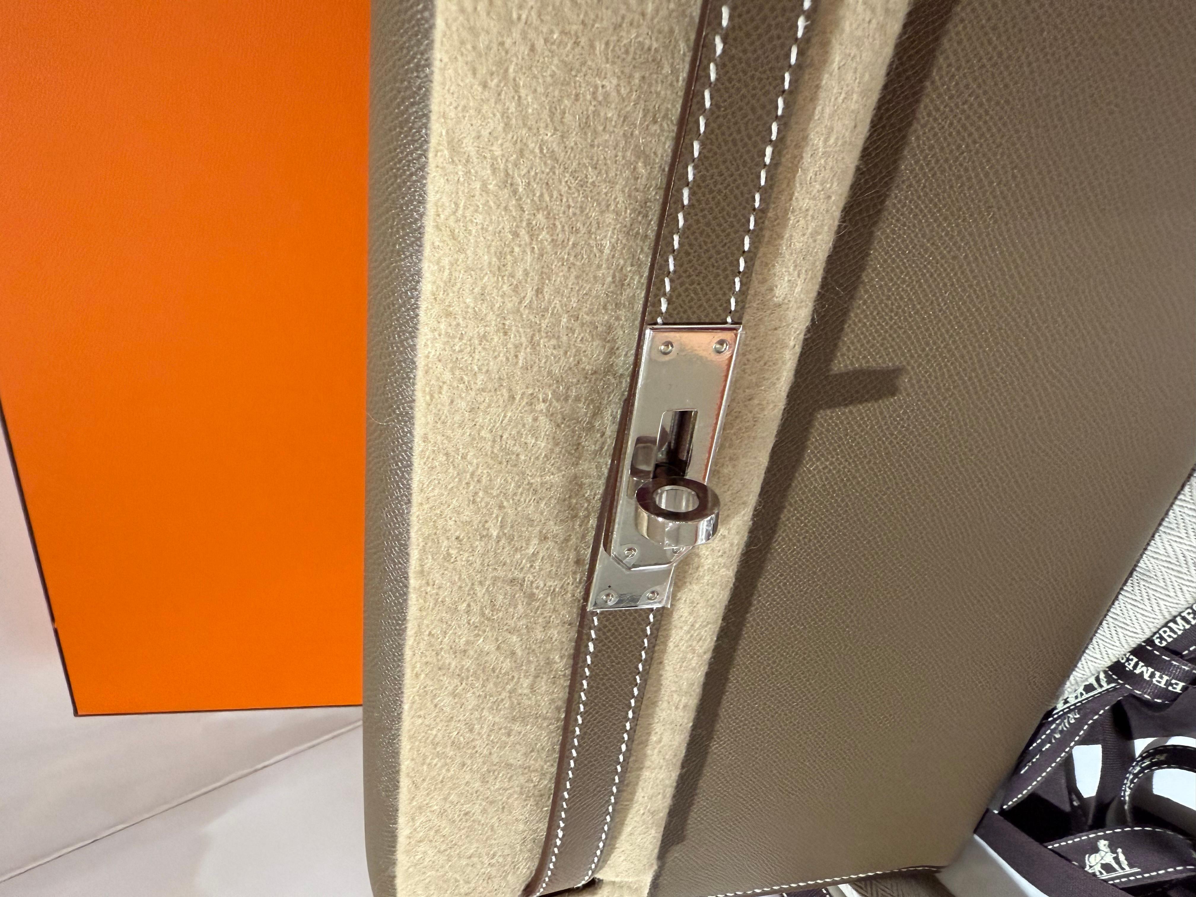 Bolso Hermes Kelly Elan Etoupe en Nuevo estado para la venta en London, England