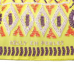 Hermès Kelly En Perles Silk Scarf
