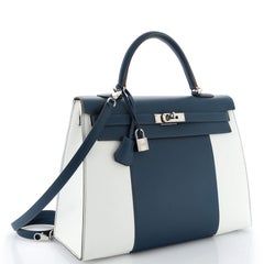 Hermes Kelly Flag Handbag Epsom 35