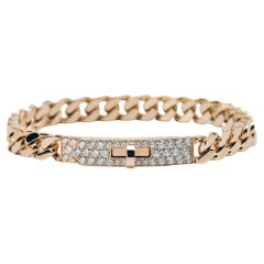 Hermes Rose Gold Pave Diamond Kelly Bracelet SH – MAISON de LUXE