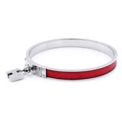 Hermes Kelly H Lock Cadena Charm Bracelet