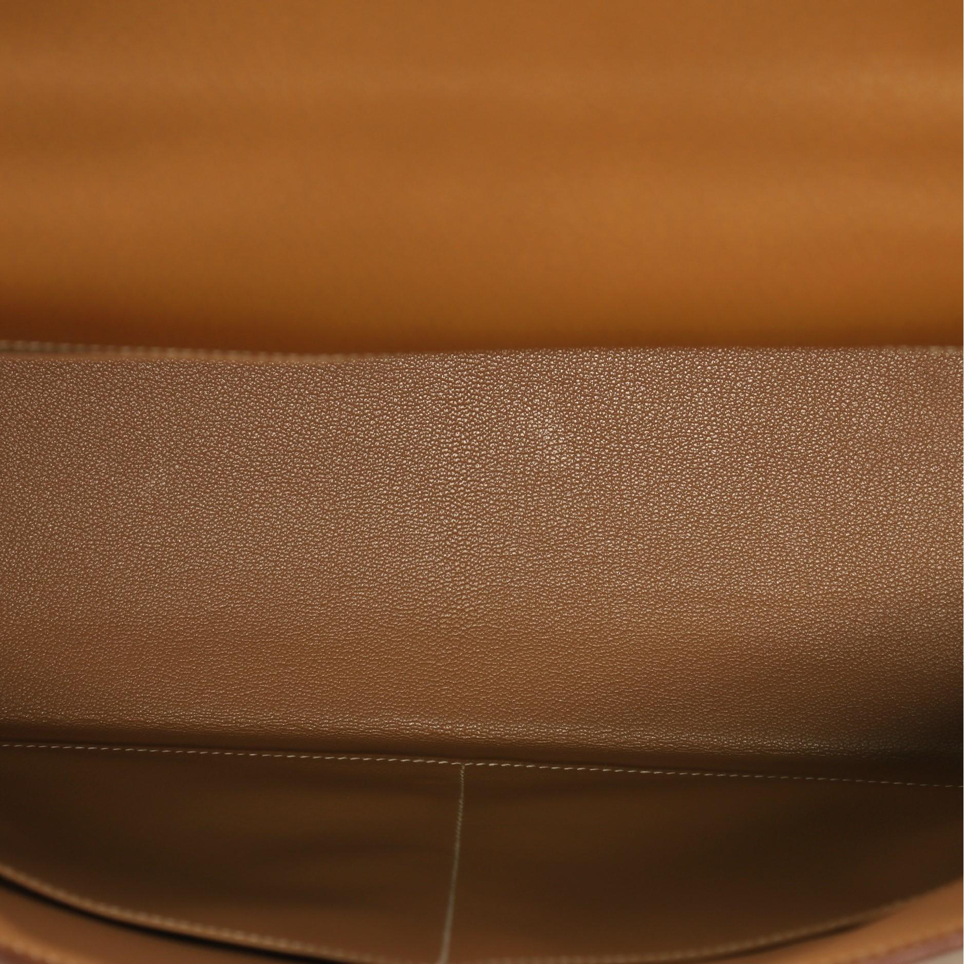 Hermes Kelly Handbag Bicolor Ardennes with Gold Hardware 40 2
