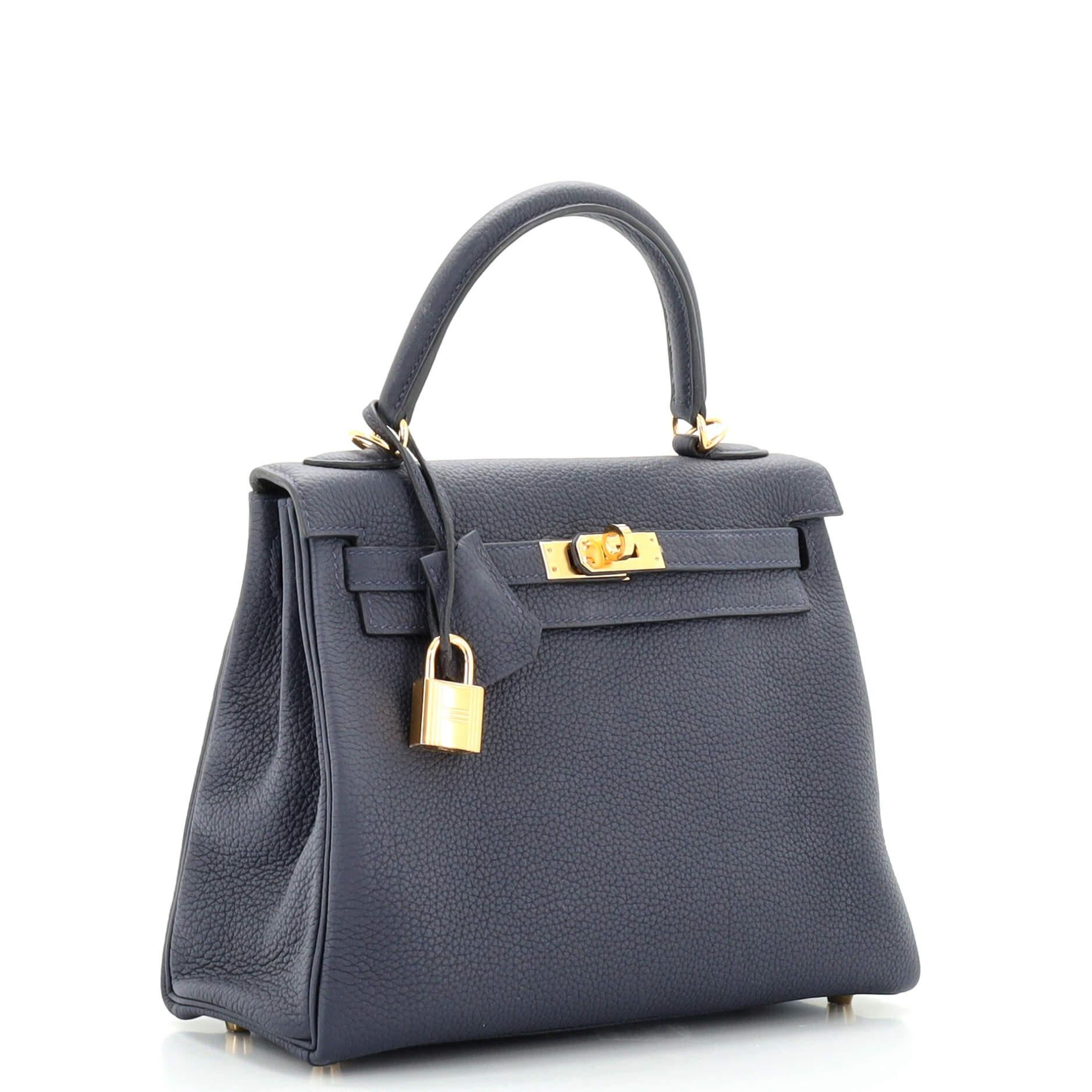 hermes halzan 25 bleu nuit