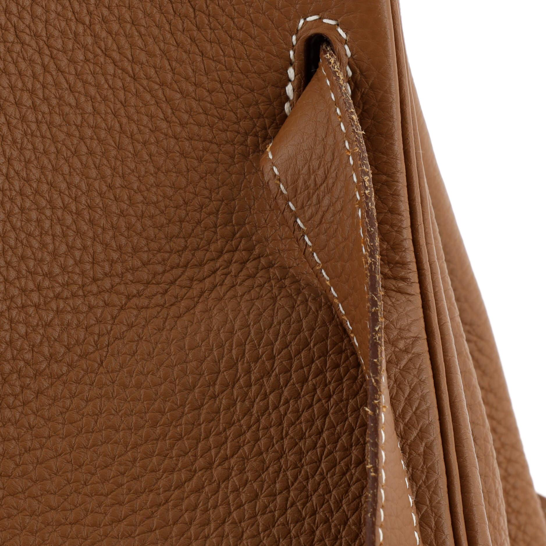 Hermes Kelly Handbag Gold Togo with Gold Hardware 32 8
