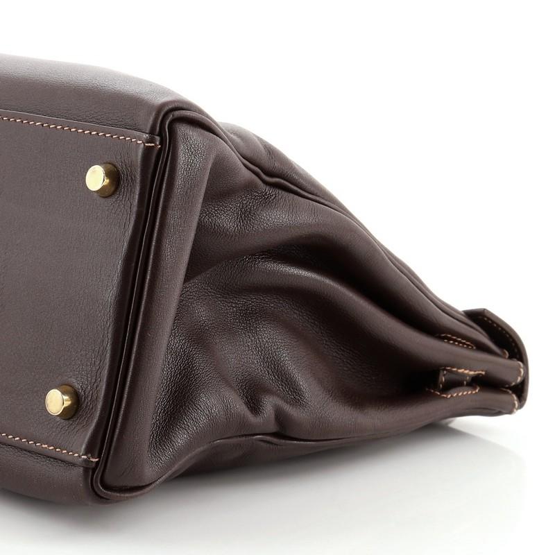 Hermes Kelly Handbag Havane Gulliver with Gold Hardware 35 2