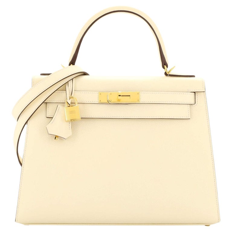 ↘️New Price↘️ Hermes Kelly 28-Gold Leather Type: Togo Hardware