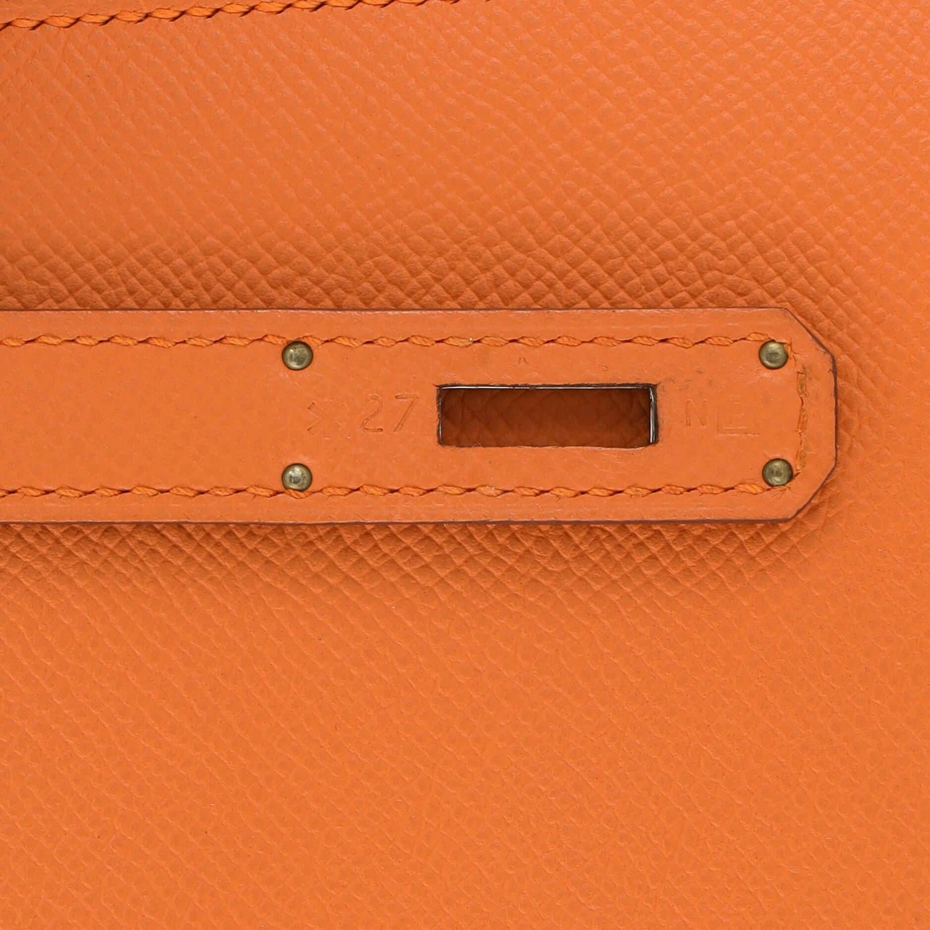 Hermes Kelly Handbag Mangue Epsom with Palladium Hardware 32 6
