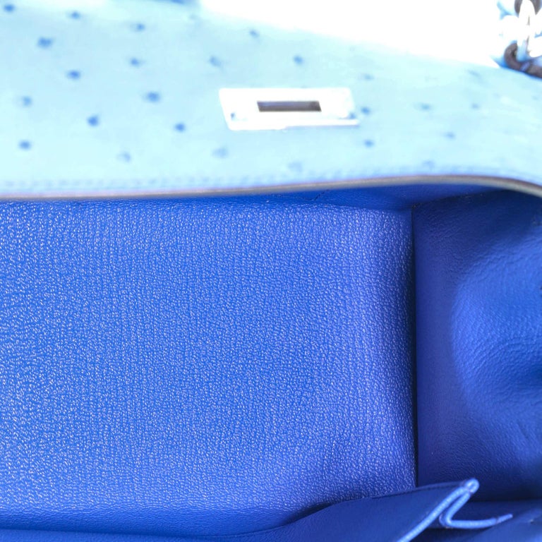 Mykonos Blue Ostrich Birkin 25 Gold Hardware, 2020, Handbags & Accessories, 2021