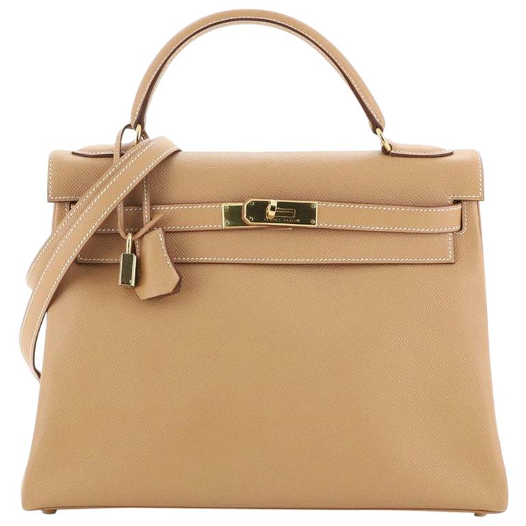 Hermès Beige Kelly 32 Bag