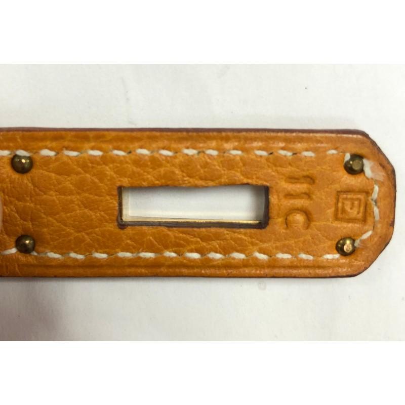Hermes Kelly Handbag Natural Sable Fjord with Gold Hardware 35 1