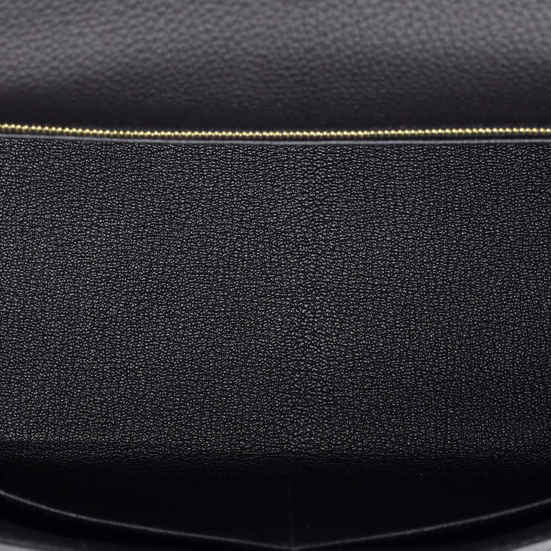 Hermes Kelly Handbag Noir Togo with Gold Hardware 28 2