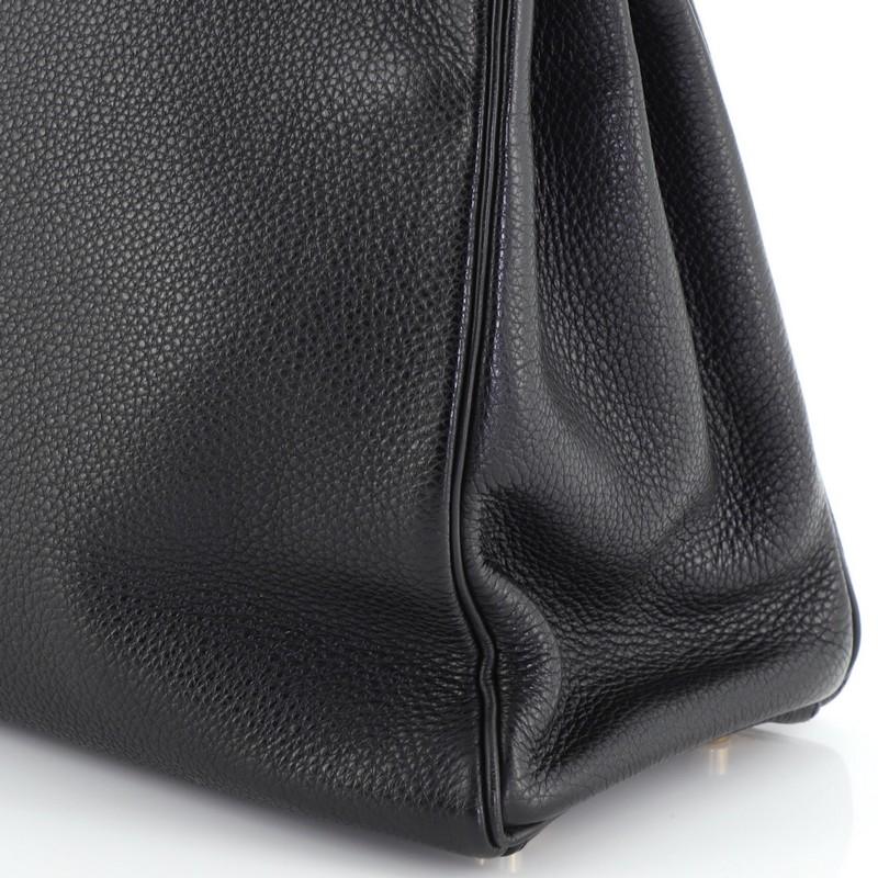 Hermes Kelly Handbag Noir Togo with Gold Hardware 32 2