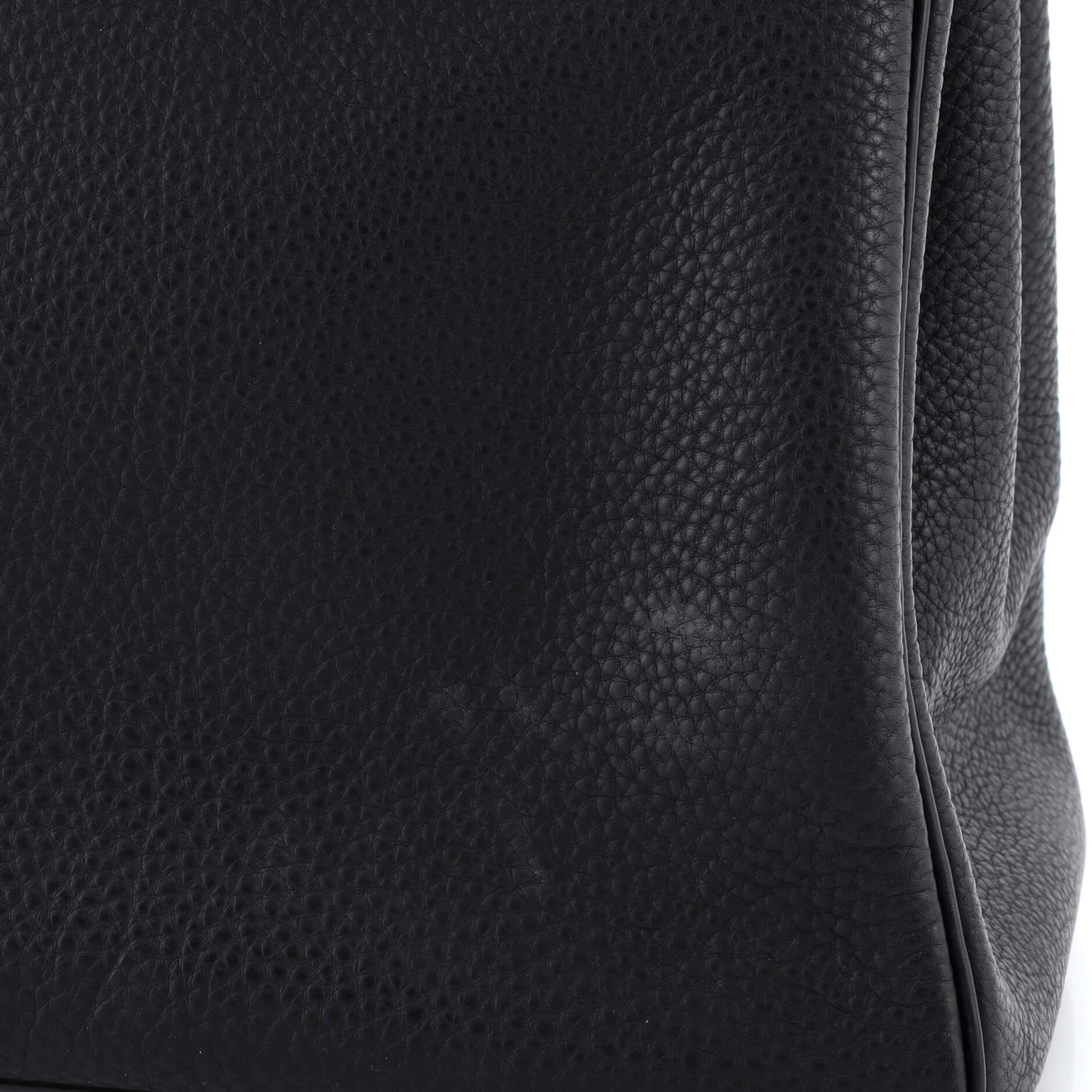 Hermes Kelly Handbag Noir Togo with Gold Hardware 35 4