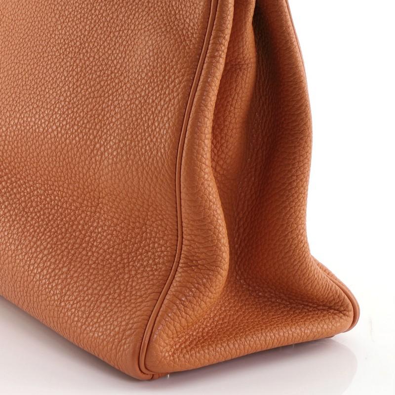  Hermes  Kelly Handbag Potiron Togo with Gold Hardware 32 4