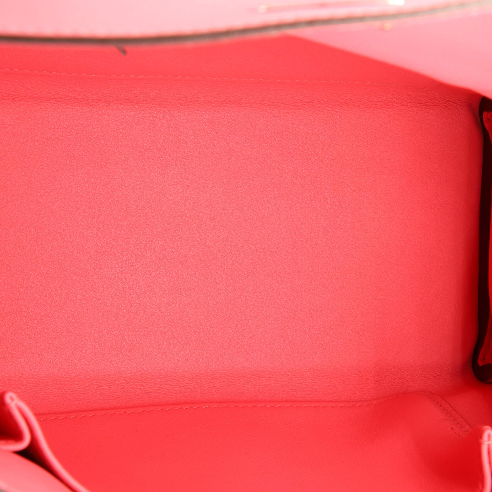 Hermes Kelly Handbag Rose Azalée Swift with Palladium Hardware 25 For Sale 1