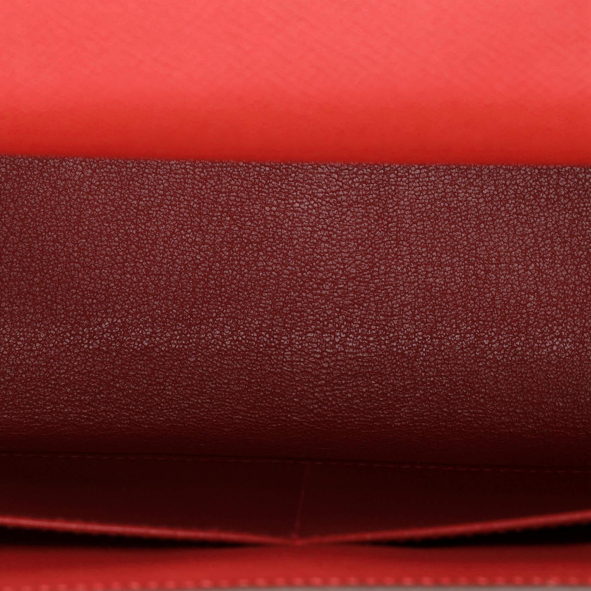 Hermes Kelly Handbag Rouge Casaque Epsom with Gold Hardware 28 1