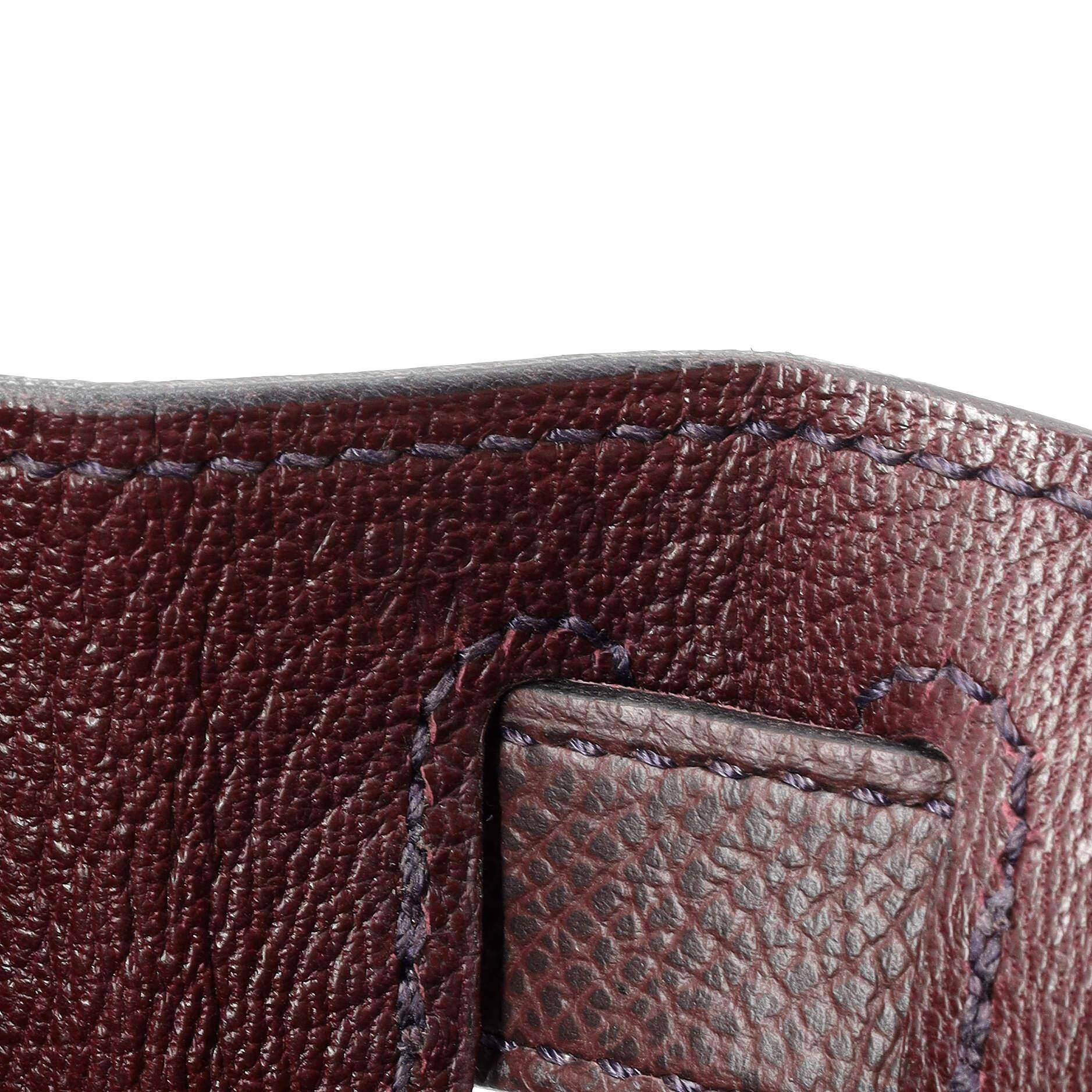 Hermes Kelly Handbag Rouge Sellier Epsom with Gold Hardware 28 3