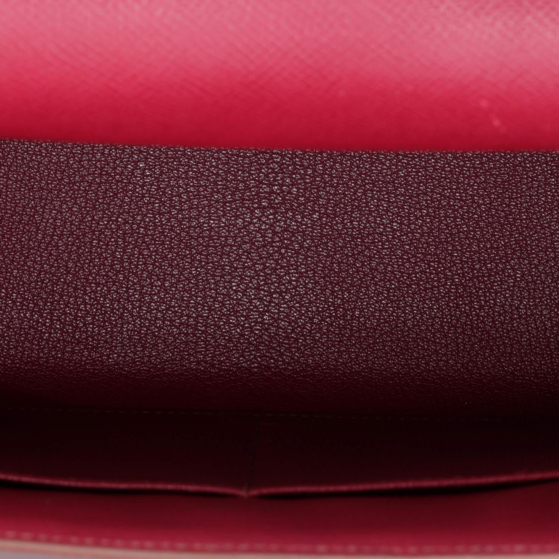 Hermes Kelly Handbag Rubis Epsom with Palladium Hardware 32 1