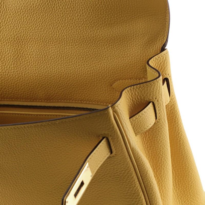 Hermes Kelly Handtasche Soleil Clemence mit Gold Hardware 32 5