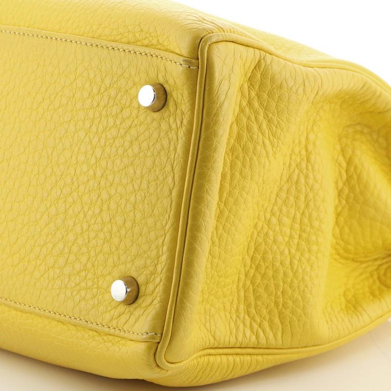 hermes yellow purse