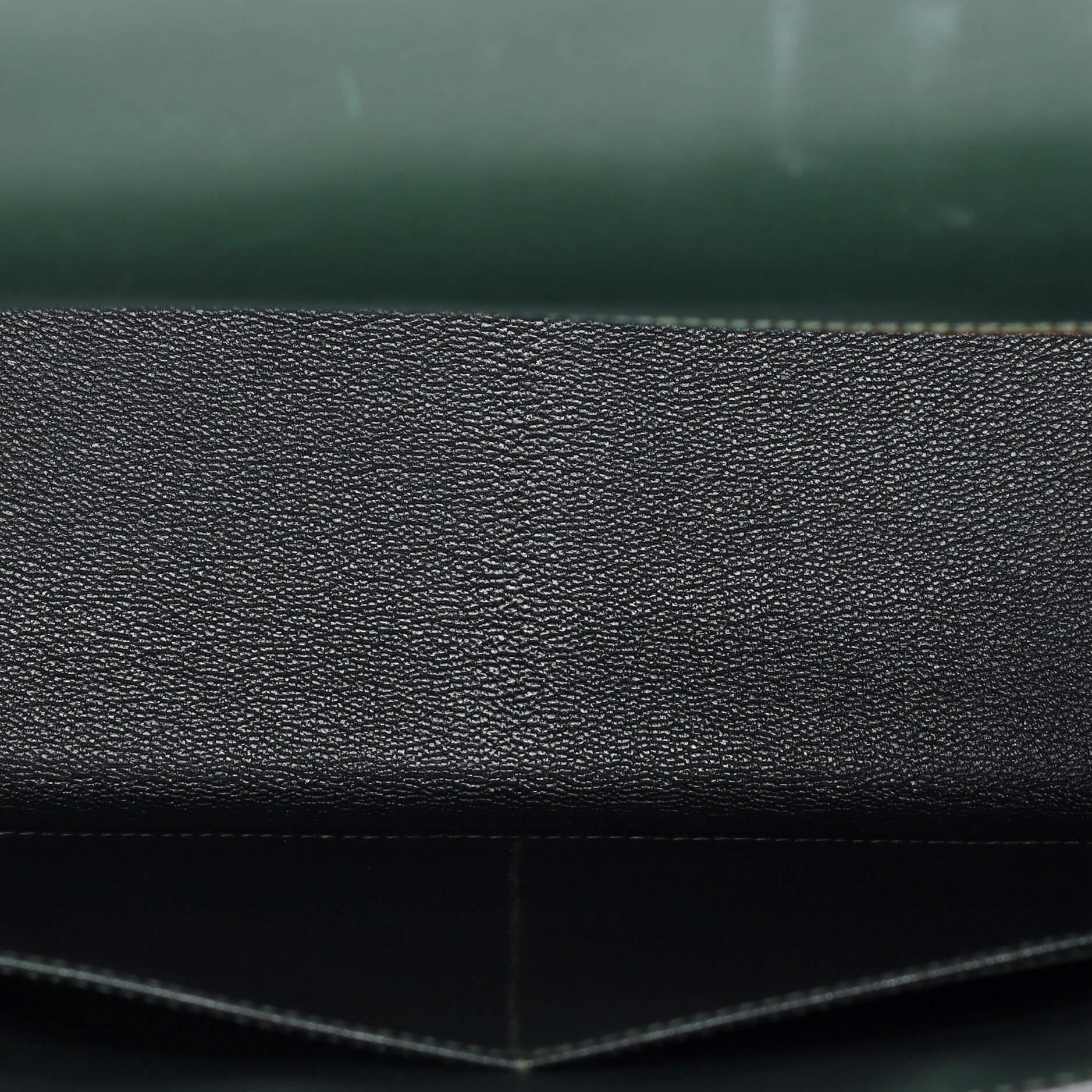 Hermes Kelly Handbag Vert Anglais Box Calf with Gold Hardware 35 1