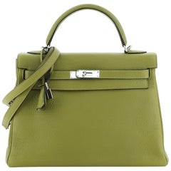 Hermès Ltd. Ed. Kelly Touch 25 in Green