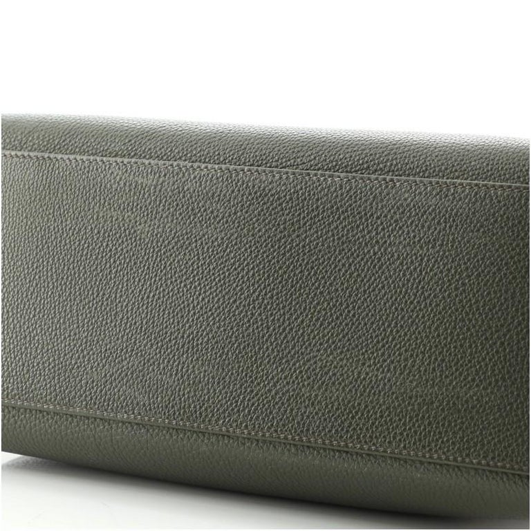 Hermes Kelly Handbag Vert Olive Togo with Gold Hardware 32 at 1stDibs
