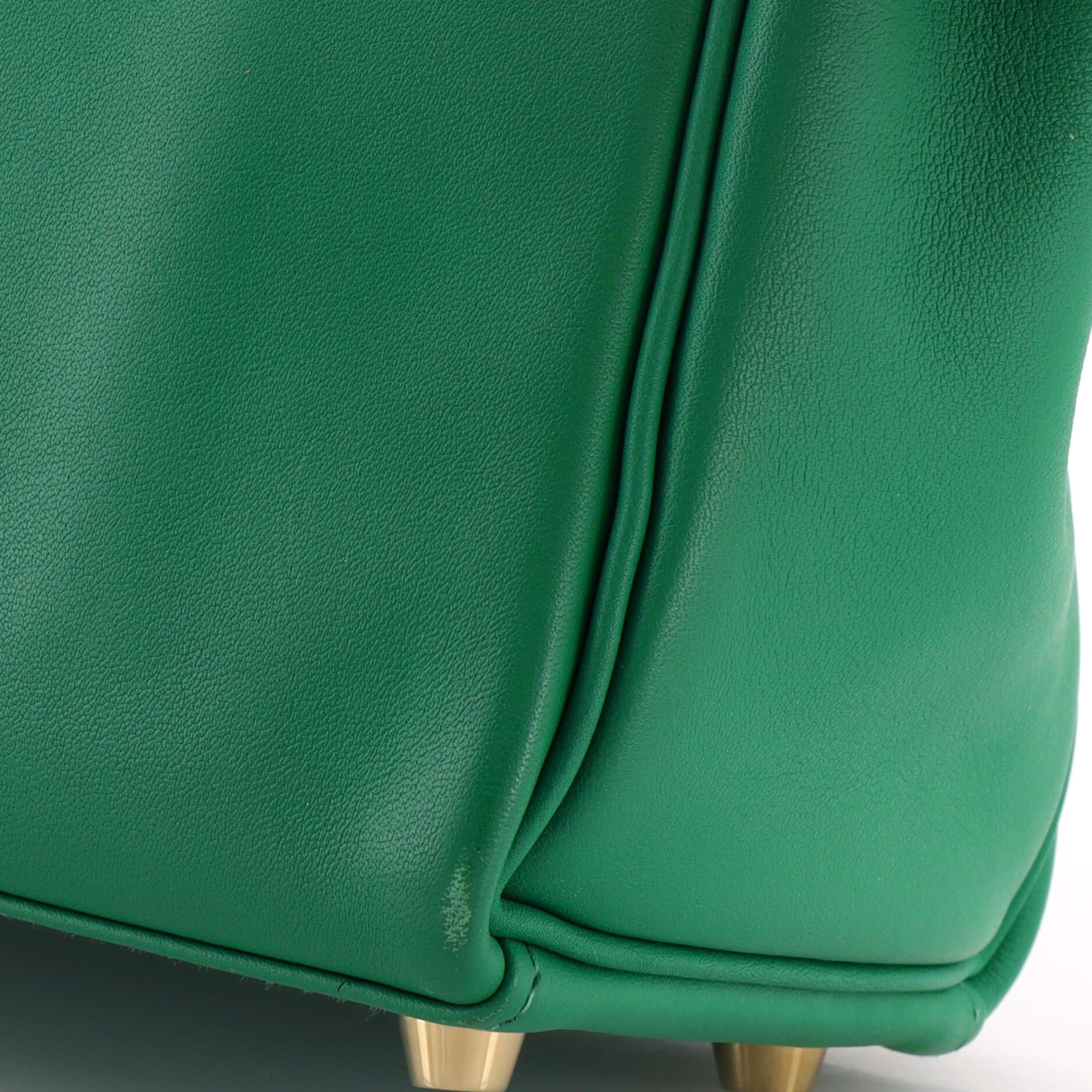 Hermes Kelly Handbag Vert Vertigo Swift with Gold Hardware 25 4