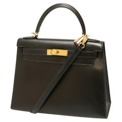 Sac Hermès Kelly II 28 noir