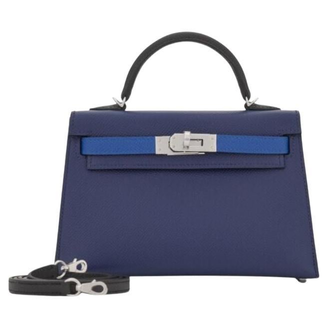 Hermes Kelly Handbag Bleu Paradis Epsom With Gold Hardware 32 at 1stDibs
