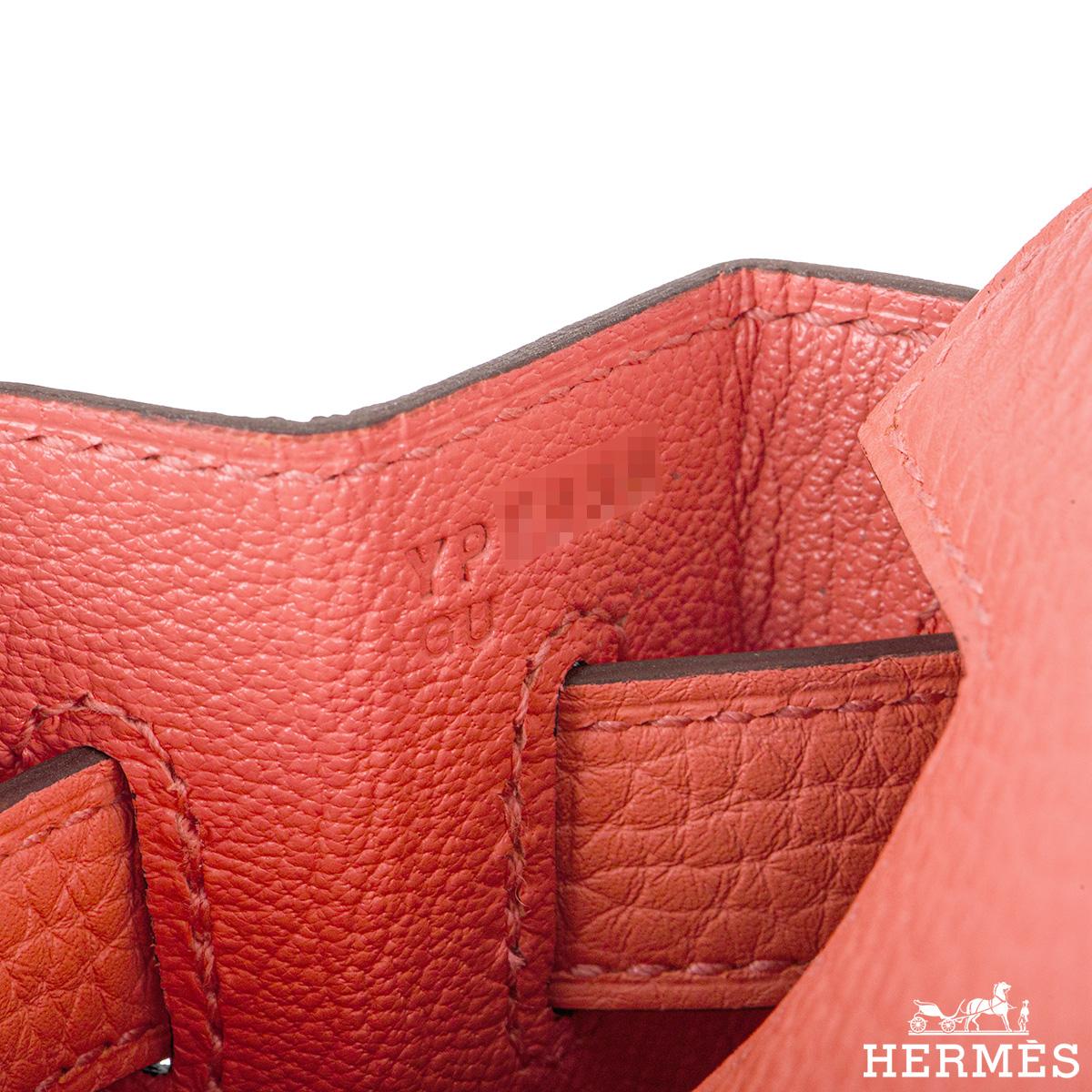 Hermès Kelly II Retourne 28cm Rose Texas Clemence PHW Handbag 1