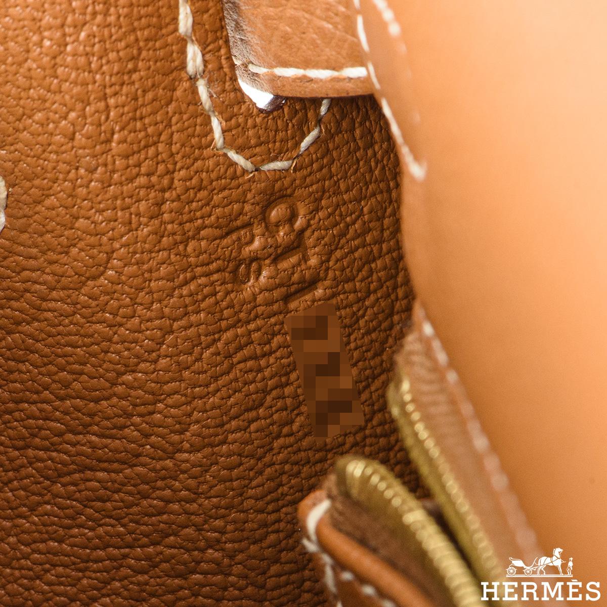 Hermès Kelly II Sellier 25cm Gold Veau Epsom Kelly Bag In New Condition In London, GB