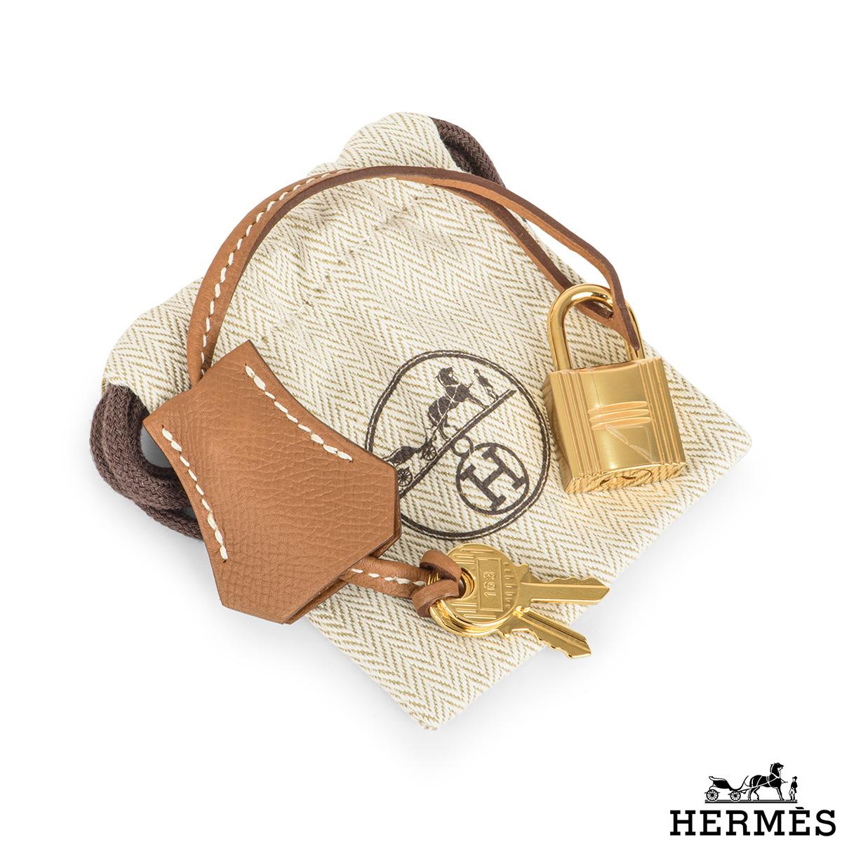 Women's Hermès Kelly II Sellier 25cm Gold Veau Epsom Kelly Bag