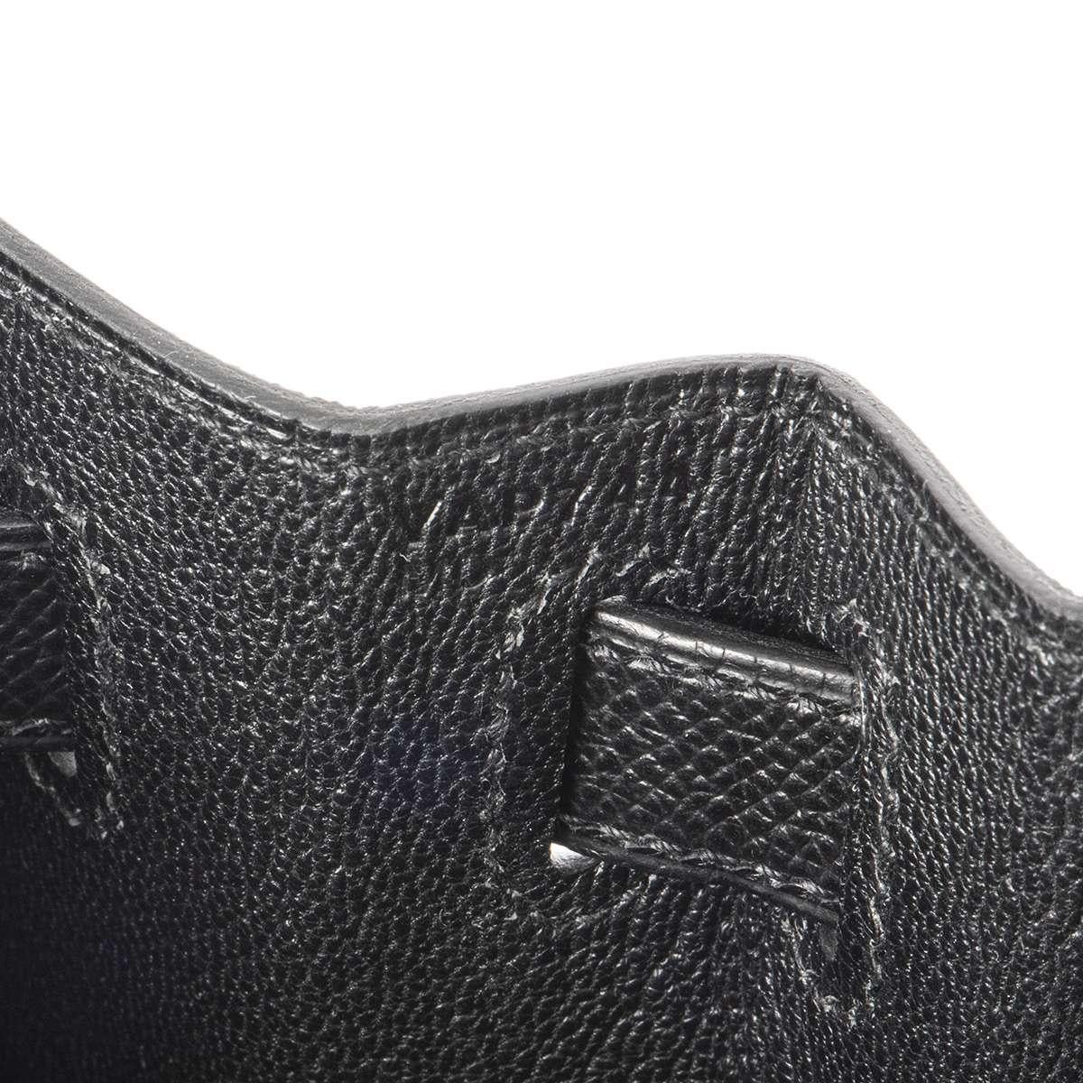 Hermès Kelly II Sellier 28 cm Noir Epsom GHW Handbag 1